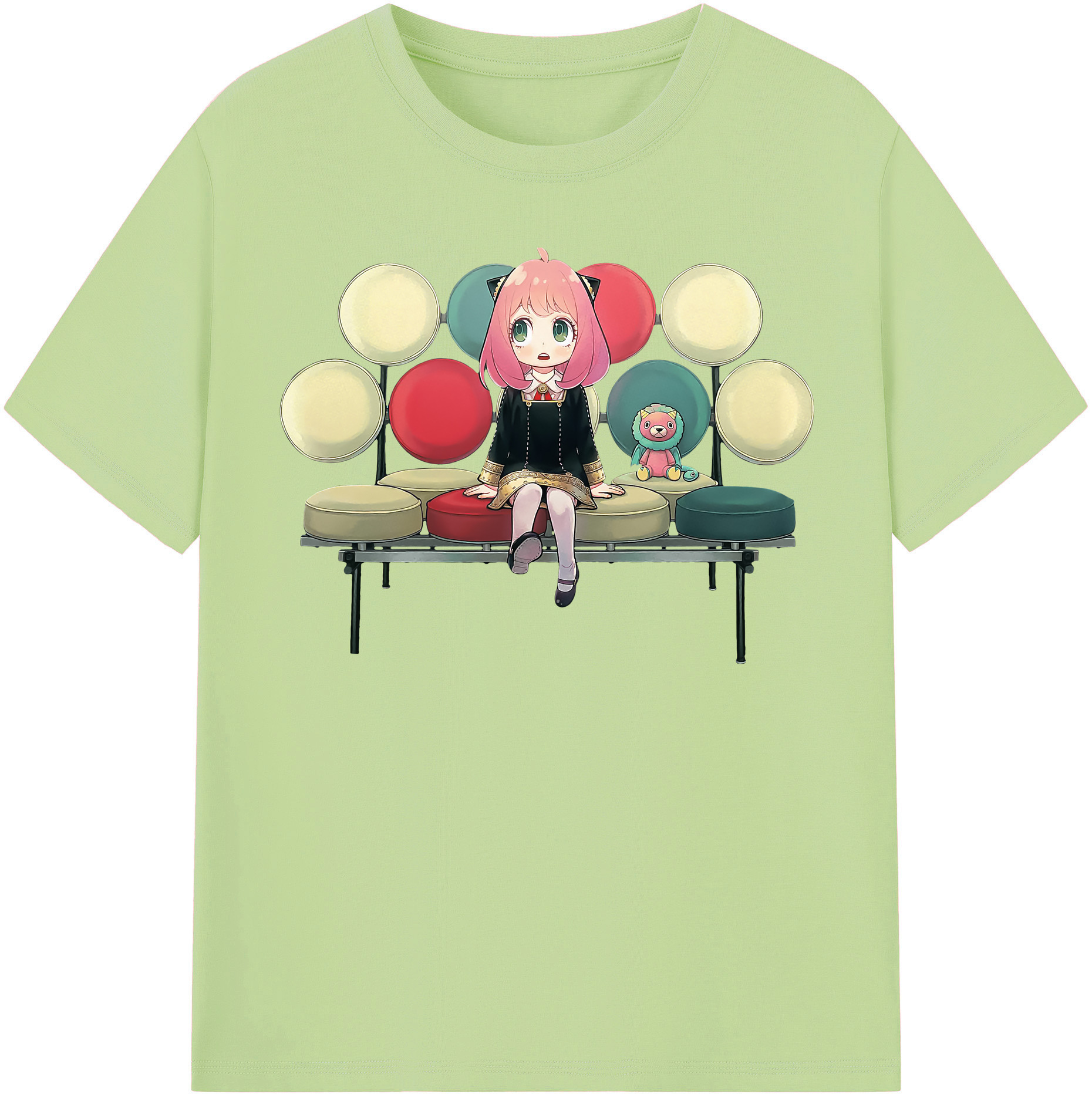 （画像用） SPY×FAMILY间谍家家酒 綿100％半袖Tシャツ（フロントプリント）